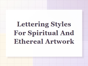 Divine Script From Natural Forms and Light